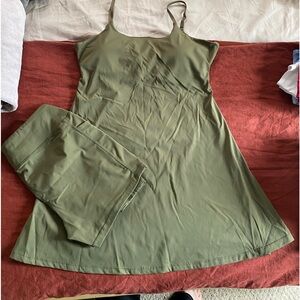 🏓Green athletic dress 🎾